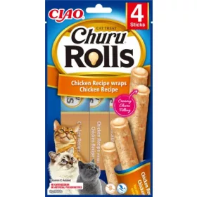 Inaba Cat Churu Rolls - csirke 4 x 10 g