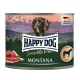 Happy Dog pur konzerv ló ízesítésű nedves állateledel felnőtt kutyák számára 6X200 g 7.5 cm