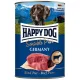 Happy Dog pur konzerv marha ízesítésű nedves állateledel felnőtt kutyák számára 6X400G 2.5 kg