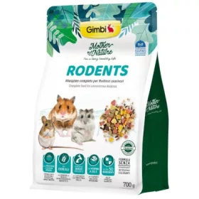   Gimbi Mother Nature Rodent - állateledel rágcsálók számára 700 g