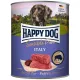 Happy Dog pur konzerv bivaly ízesítésű nedves állateledel felnőtt kutyák számára 6x800 g 1 l