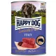 Happy Dog pur konzerv bivaly ízesítésű nedves állateledel felnőtt kutyák számára 6x400 g 1 db