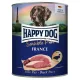 Happy Dog pur konzerv kacsa ízesítésű nedves állateledelfelnőtt kutyák számára 6x800 g 1 db