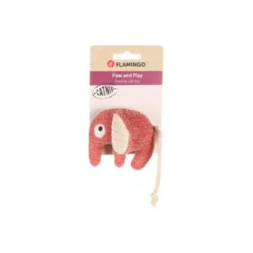 Flamingo Blaro elefánt macskajáték Piros - 8.5 x 5 x 7 cm