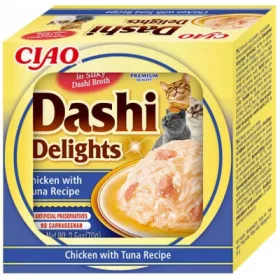 Inaba Cat Churu Dashi Delights - csirke-tonhal 70 g
