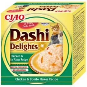 Inaba Cat Churu Dashi Delights - csirke-bonito pehely 70 g