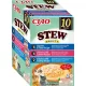 Inaba Cat Stew Variety - csirke-tonhal, csirke-lazac, csirke-fésűkagyló 10 x 40 g